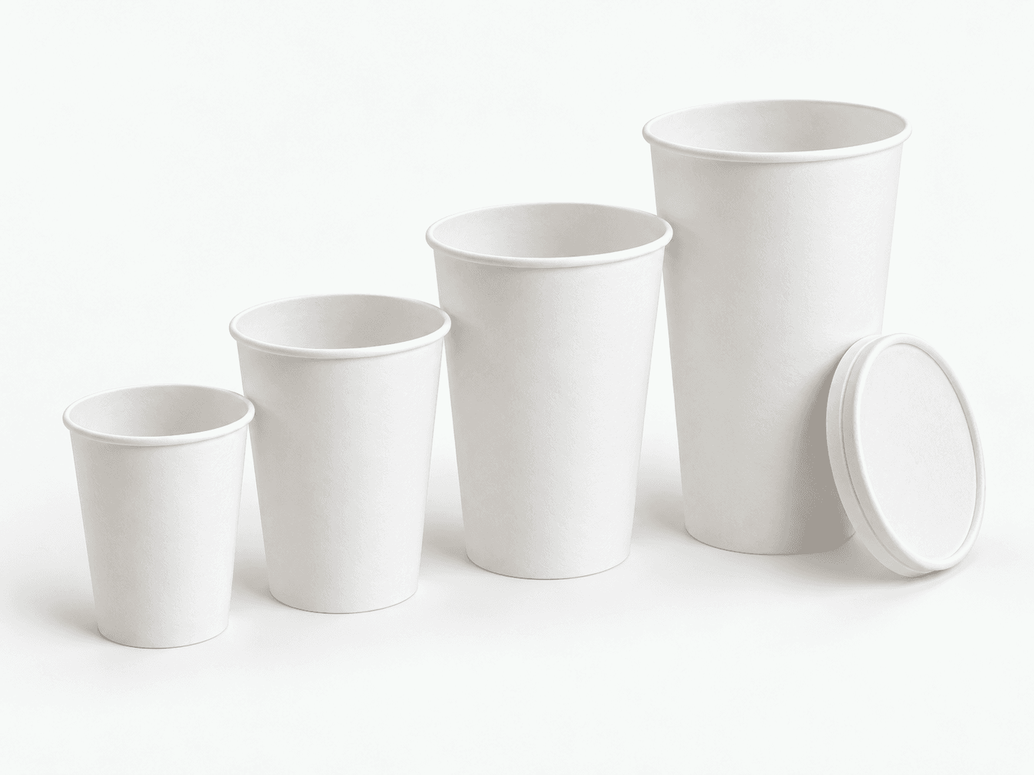 Paper Cups & Flat Lids